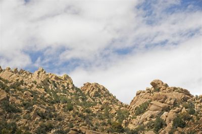 Cochise Stronghold Skyline #1
Skyline on a cloudy sunny day
