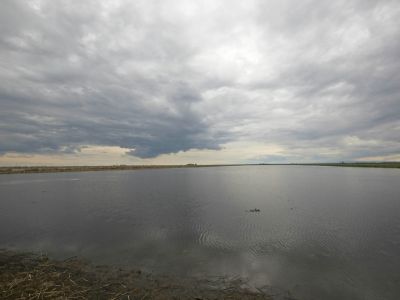 Cloudy Delta Day
This photo captured the clouds well directly, but the reflection in the water did not turn out as well as I hoped.
