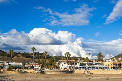 Avila Beach in Late Afternoon
The clouds in this shot are the reason I like it so much.  I only got one or two shots worth keeping on this day, and this was one of them.
