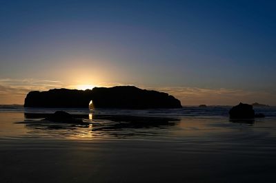 Sunset on Meyers Creek Beach
We spent the night on a pullout at this spot on the central Oregon coast just for the sunset photography opportunity.  We loved it, got a few shots, and plan to return.
